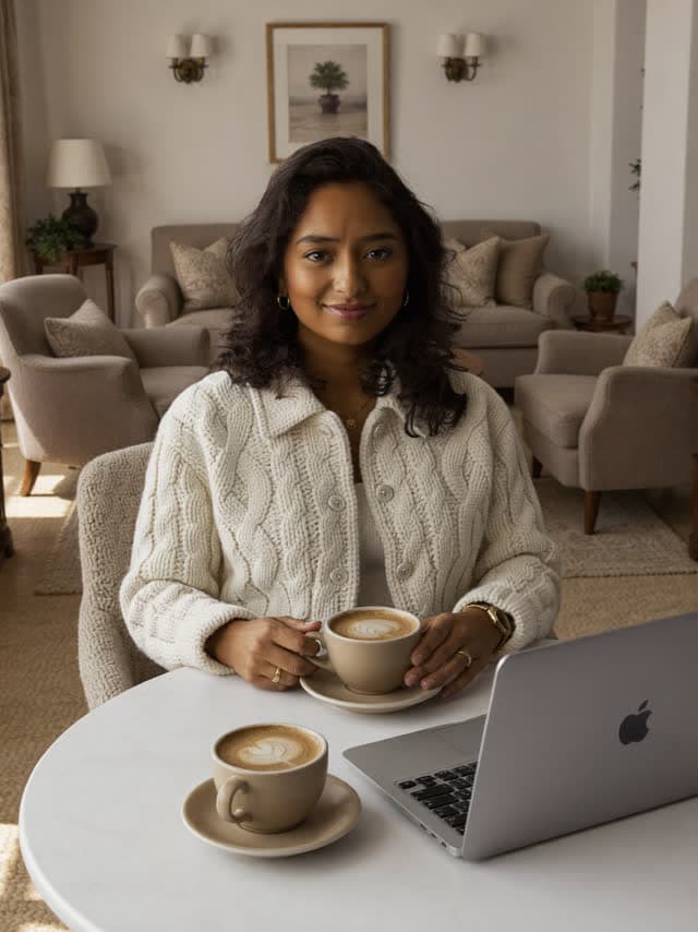 Priya in Quiet luxury